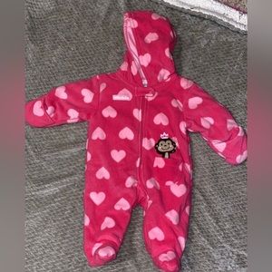 Baby Girl Snowsuit